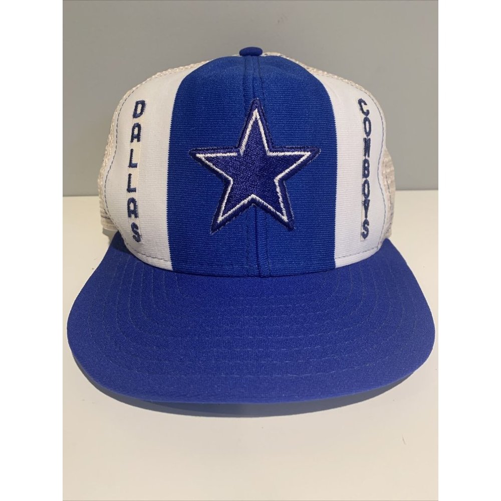 Dallas Cowboys NFL Football Hat Cap Large Snapback AJD Lucky Stripes Made IN USA